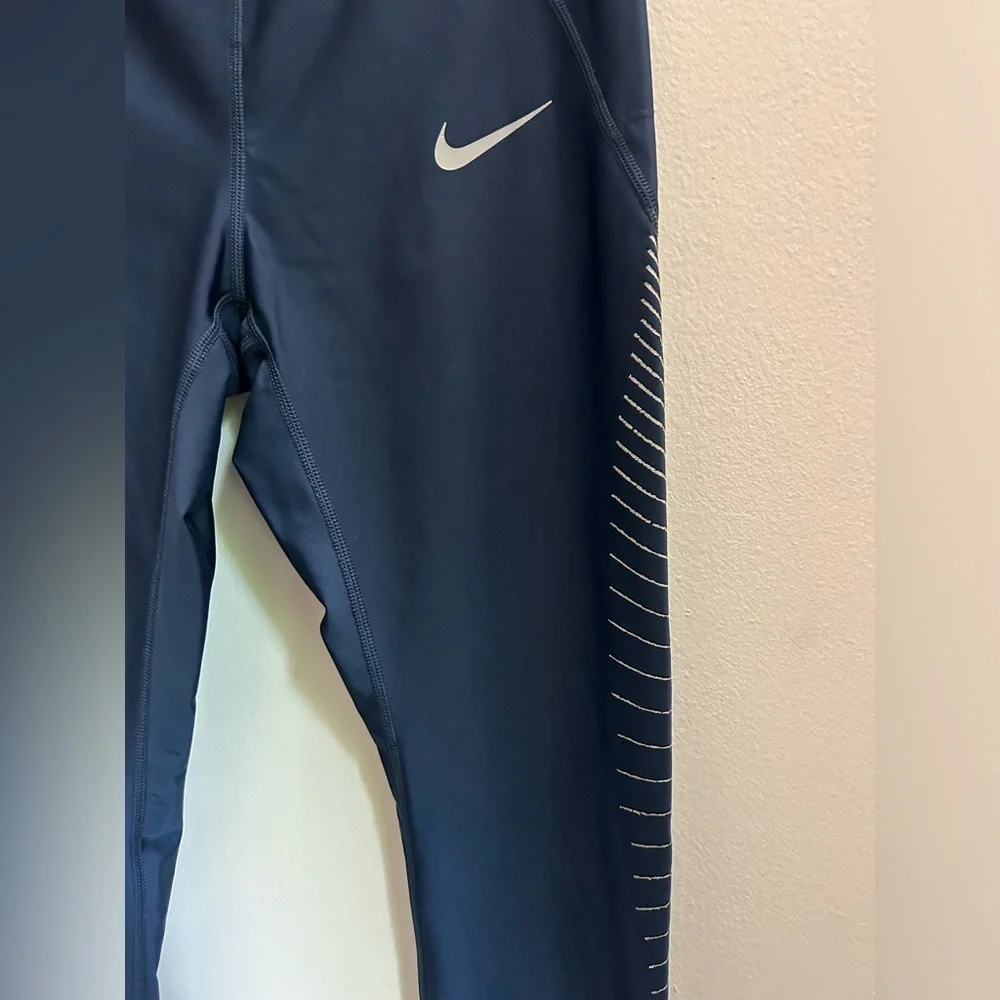 Nike Blue Athletic Leggings